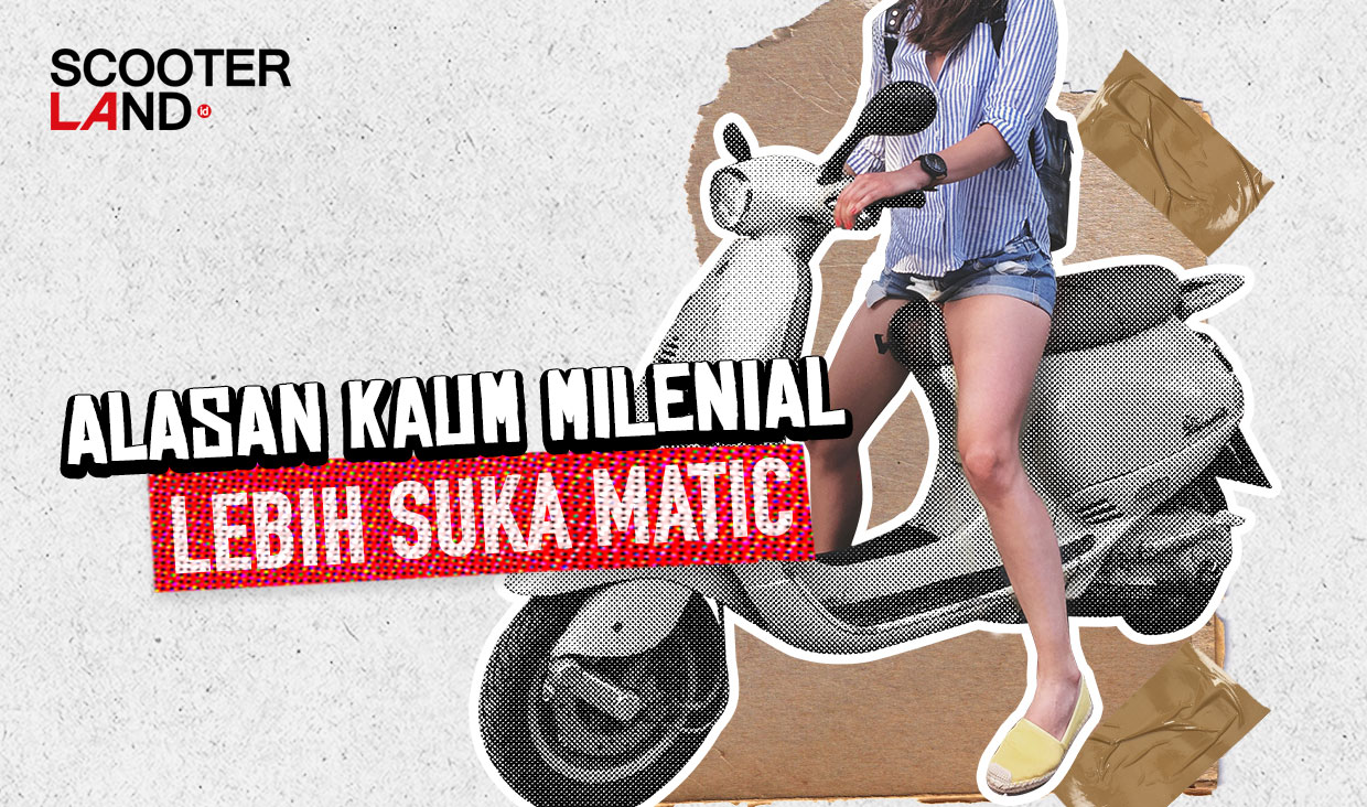 Alasan Kaum Milenial Lebih Milih Matik